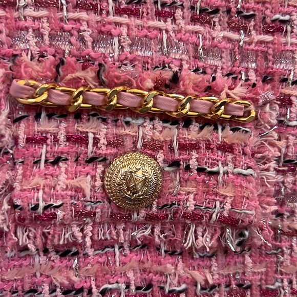 Tweed “chanel style” cropped jacket - Picture 3 of 5